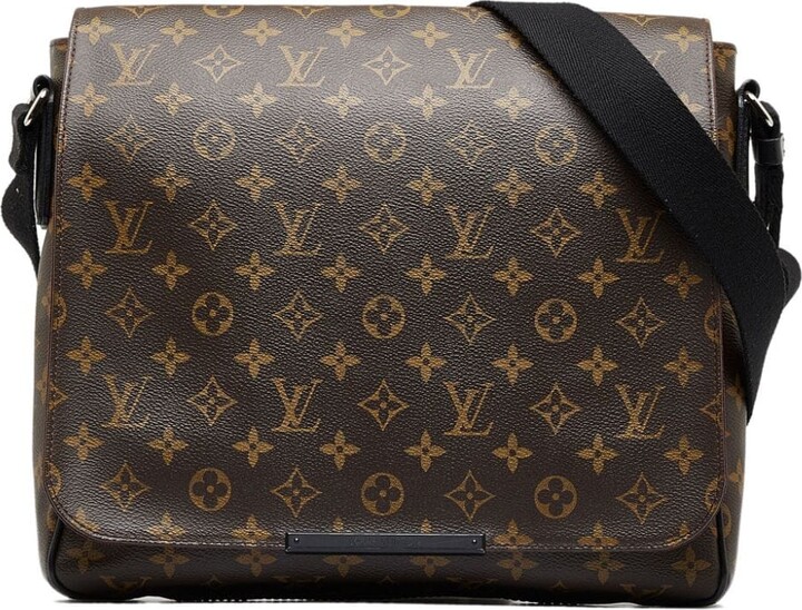 Louis Vuitton 2015 pre-owned Macassar District MM messenger bag