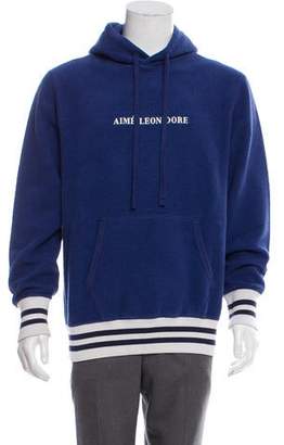 Leon Aimé Dore 2018 Reverse Fleece Hooded Sweatshirt w/ Tags