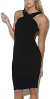 Thumbnail for your product : Arden B Crepe Cross Front Halter Midi
