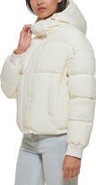 Thumbnail for your product : Levi's Cinch Waist Hooded Puffer Jacket