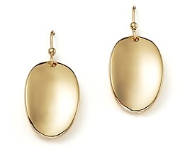 Roberto Coin 18K Yellow Gold Oval Drop Earrings