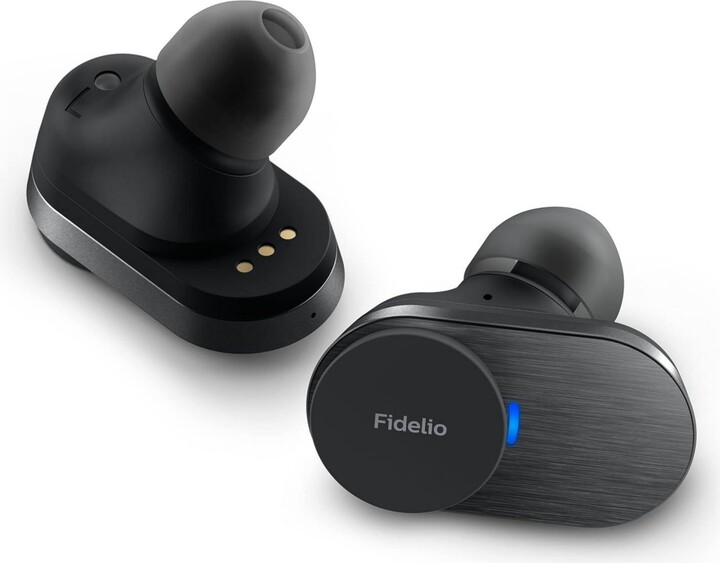 Philips Fidelio Wireless Earbuds – Premium Hi-Res Audio, 34H Playtime, Active Noise Cancellation, Luxurious Comfort, Secure Fit