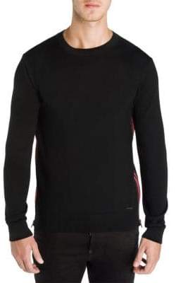 DSQUARED2 Side Zip Wool Sweatshirt