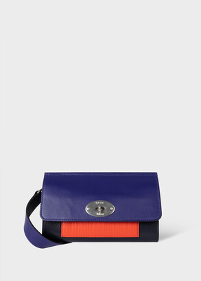 Leather travel bag Paul Smith Blue in Leather - 30123664