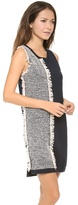 Thumbnail for your product : 3.1 Phillip Lim Two Color Sleeveless Fringe Dress