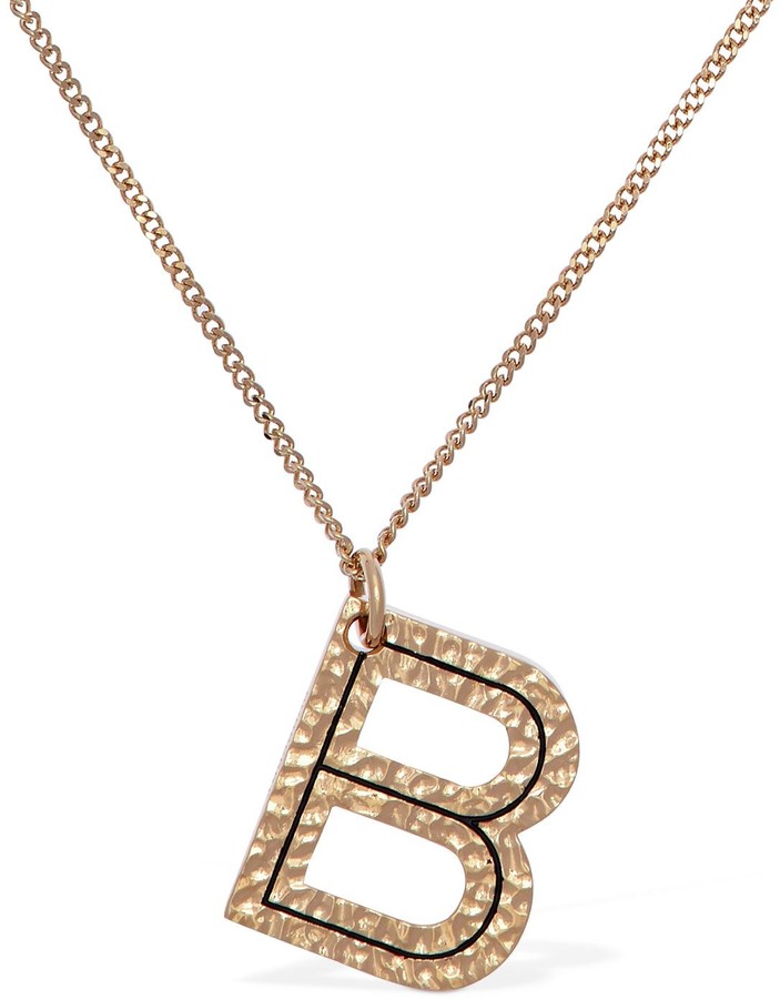 burberry letter charm
