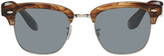 Thumbnail for your product : Brunello Cucinelli Brown Capannelle Sunglasses