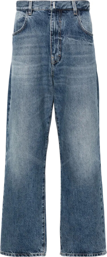 Givenchy Mid-Rise Straight-Leg Jeans