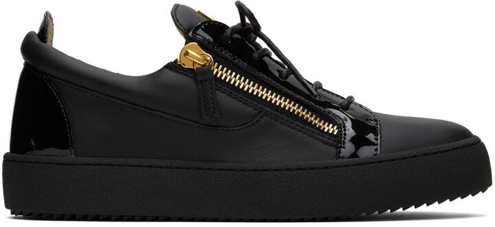 Giuseppe Zanotti Black Frankie Sneakers - ShopStyle Trainers & Athletic  Shoes