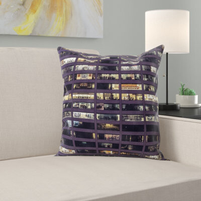 East Urban Home Building Throw Pillow
