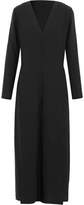 Thumbnail for your product : Alexander Wang Alexanderwang.T Alexanderwang.t Cropped Pleated Crepe Jumpsuit