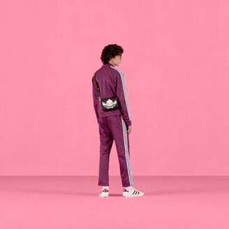 Gucci Adidas X Double G And Trefoil Print Jacket - ShopStyle