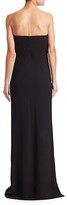 Thumbnail for your product : Ahluwalia Chalet Strapless High Slit Gown