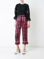 Thumbnail for your product : Fendi Heart Print Pyjama Trousers