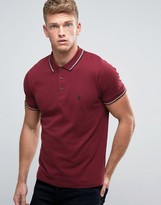 Thumbnail for your product : French Connection Tipped Pique Polo Shirt