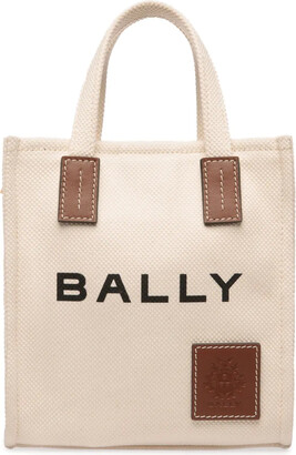 トートバッグ BALLY Woman Tote bags Ecru WAE05BCV011 I135O バリー BALLY トートバッグ ベージュ レディース BALLY 6307808