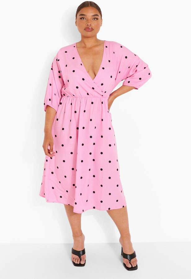 Pink Polka Dot Dress | Shop the world's ...