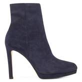 nine west quillin platform booties