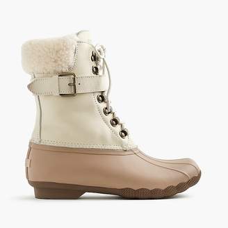 J.Crew Women's for J.Crew Shearwater buckle boots in colorblock
