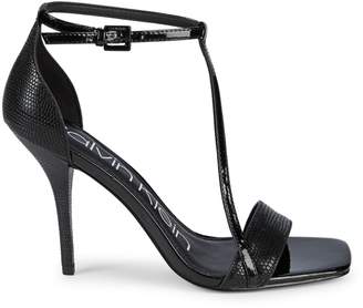Calvin Klein Janayln Patent d'Orsay Sandals