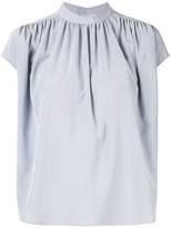 Thumbnail for your product : TOMORROWLAND pleated short sleeve blouse