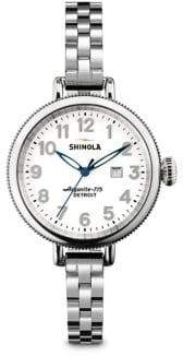Shinola Birdy Stainless Steel Bracelet Watch