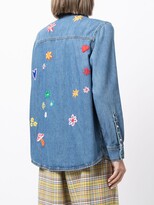 Thumbnail for your product : Mira Mikati Embroidered Denim Shirt