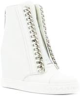 Thumbnail for your product : Casadei concealed wedge sneakers