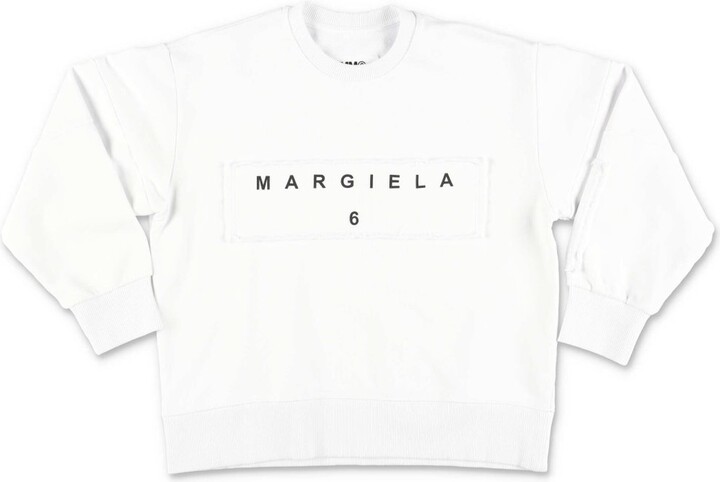 MM6 MAISON MARGIELA Kids Logo Printed Sweatshirt