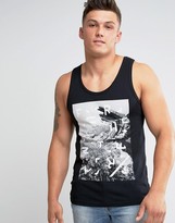 Thumbnail for your product : Element Cut Up Printed Tank