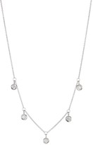 Thumbnail for your product : Roberto Coin Diamond By The Inch 18K White Gold & Diamond Dangle Necklace