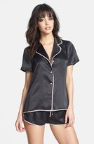 Thumbnail for your product : Betsey Johnson 'Sultry' Satin Short Pajamas