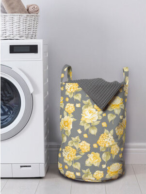 East Urban Home Ambesonne Flower Laundry Bag