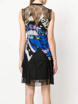 Thumbnail for your product : Just Cavalli lace keyhole dress