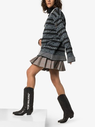 Off-White For Walking cowboy boots