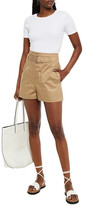 Thumbnail for your product : 3.1 Phillip Lim Belted cotton-blend poplin shorts