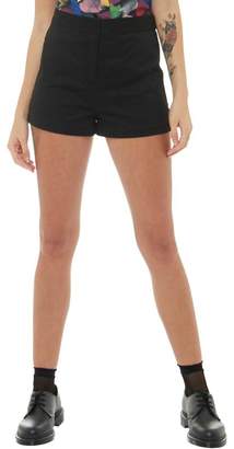 Fred Perry Womens High Waisted Amy Shorts Black