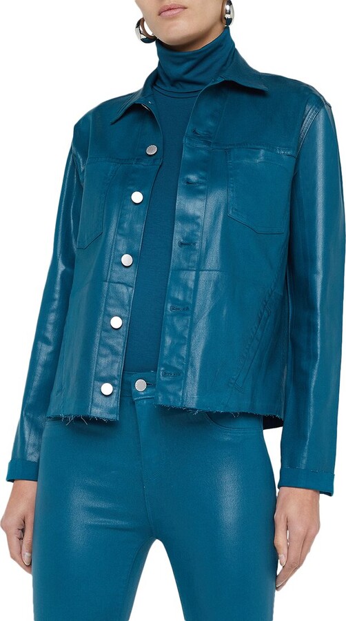 L'Agence Janelle Slim Raw Jacket