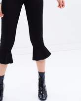 Thumbnail for your product : MinkPink Bel Air Cropped Flare Pants