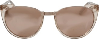 Linda Farrow Upside-Down Browline Sunglasses