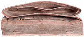 Thumbnail for your product : Nancy Gonzalez Fold-Over Crocodile Clutch