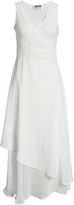 Thumbnail for your product : Amy Lynn Deja Asymmetrical Mesh Midi Dress