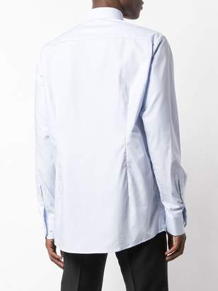 Eton micro-check slim shirt