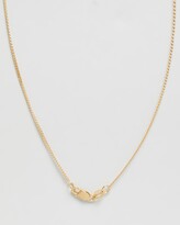 Thumbnail for your product : MEADOWLARK Women's Gold Necklaces - Mini Letter "M" Charm Necklace