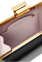 Thumbnail for your product : Nina Ricci Ecrin leather box clutch