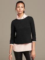 Thumbnail for your product : Banana Republic Scoop-Back Jacquard Top