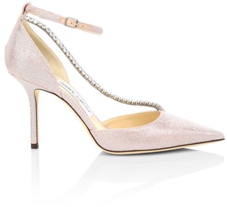 Jimmy Choo Talika Embellished Metallic d'Orsay Pumps Jimmy Choo Talika Embellished Metallic d'Orsay Pumps