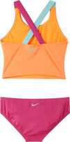 Thumbnail for your product : Nike Kids Pink & Orange Reflect Logo Swimsuit Set