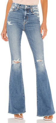 mother bell bottom jeans