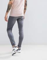 Thumbnail for your product : Ldn Dnm LDN DNM Spray On Jeans in Washed Grey